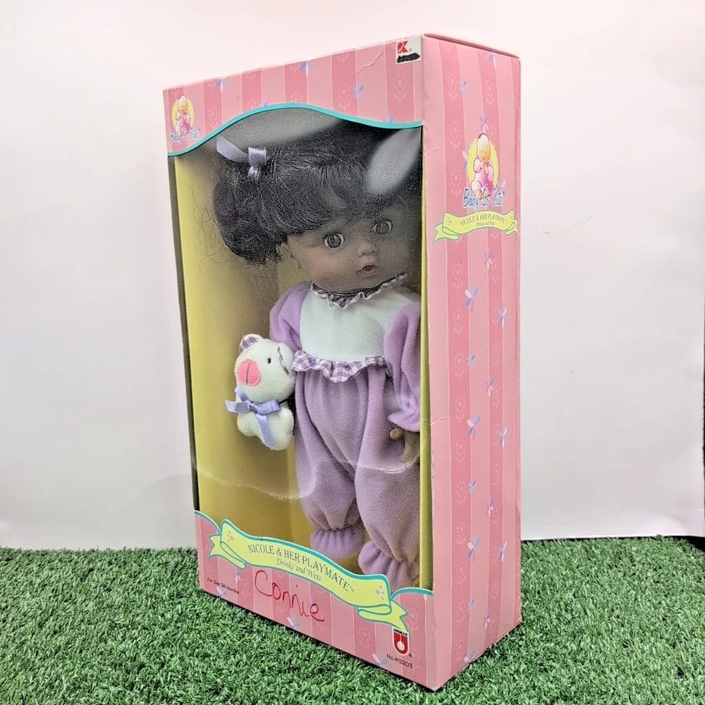 Vintage 1987 Precious Playmates Doll 1987 Nicole &‎ Her Playmate - New in Box